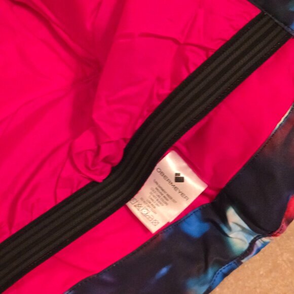 Obermeyer Rylee Print Jacket Teen Size S 8-10 Color Bloominescense, NEW Hooded - Picture 10 of 16